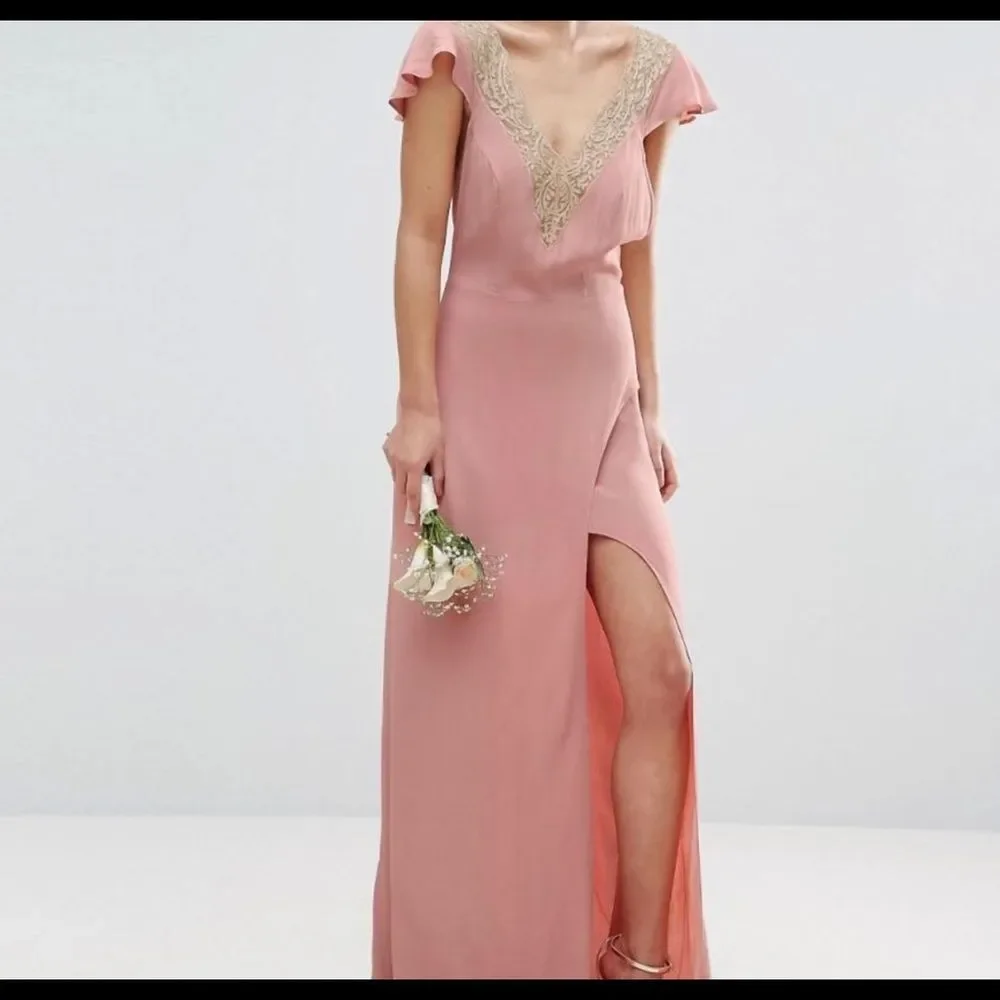 ASOS Pink Gown - Picture 1 of 5